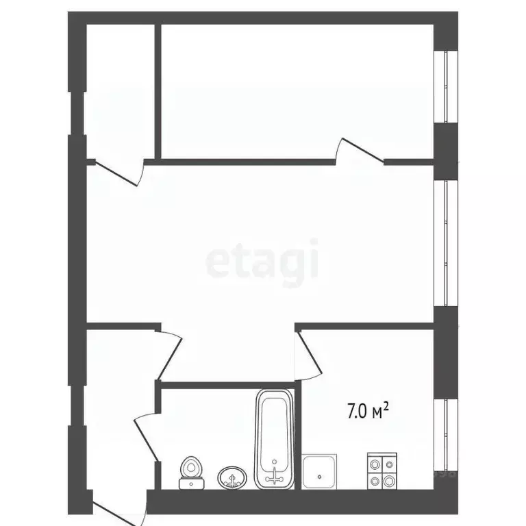 2-к кв. Марий Эл, Йошкар-Ола Якова Эшпая ул., 135 (44.0 м) - Фото 1