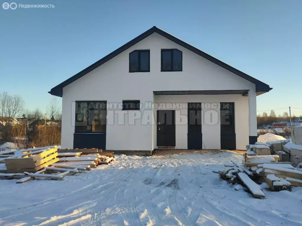 Дом в Смоленский муниципальный округ, деревня Туринщина, Зелёная ... - Фото 1