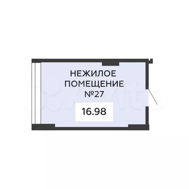 продам помещение свободного назначения, 16.98 м - Фото 0