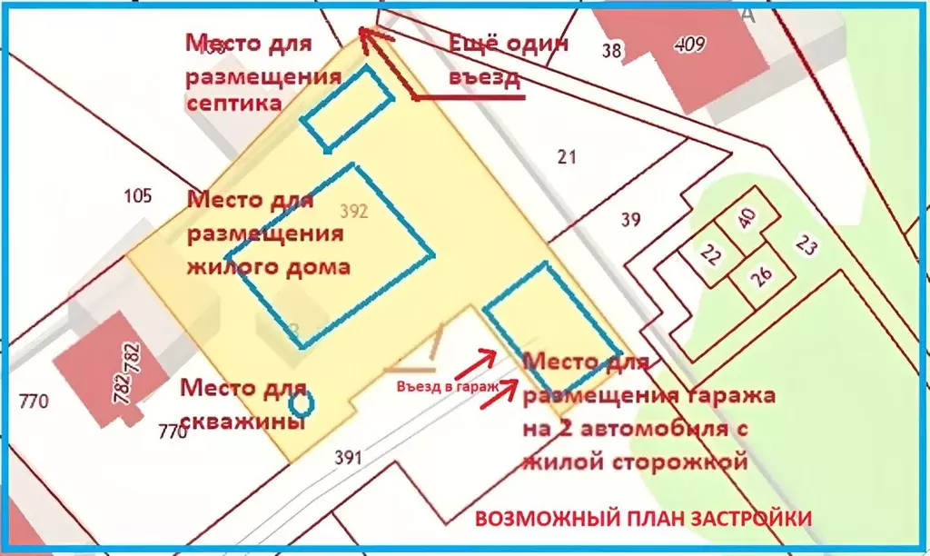 Участок в Московская область, Пушкинский городской округ, с. Тарасовка ... - Фото 1