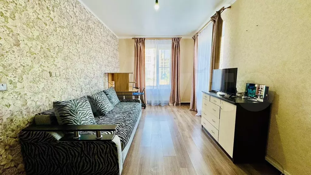 1-к. квартира, 34 м, 1/5 эт. - Фото 0
