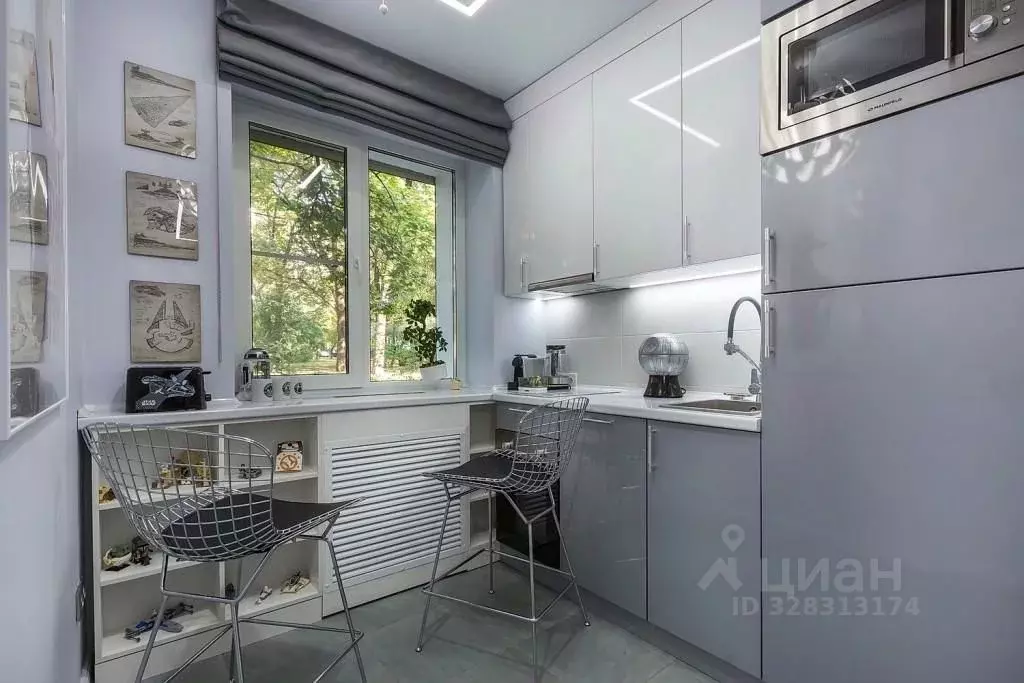 1-к кв. Москва Ленинградский просп., 78К2 (30.0 м) - Фото 2