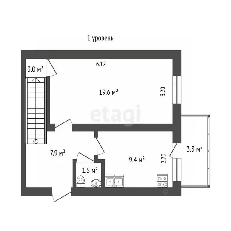 3-к кв. Калужская область, Калуга ул. Суворова, 147 (80.2 м) - Фото 2