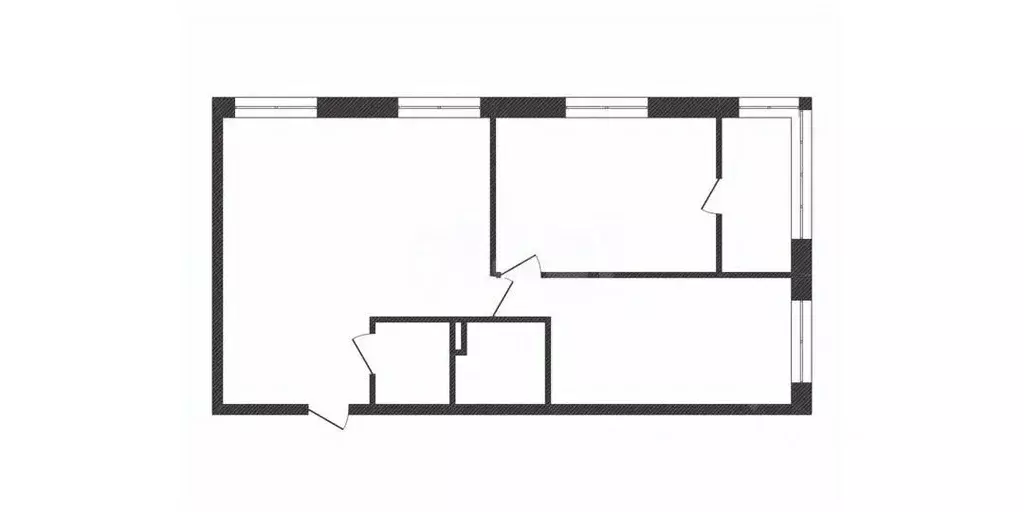 2-к кв. Курганская область, Курган Заозерный жилрайон, 6А мкр, ул. ... - Фото 2