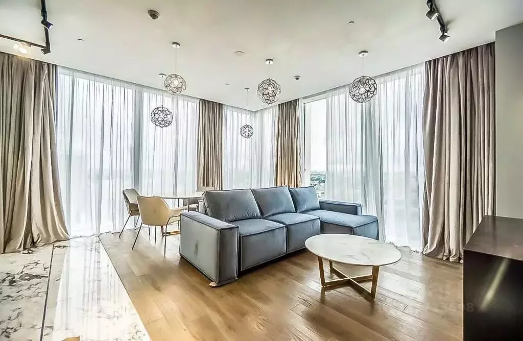 2-к кв. Москва 1-й Красногвардейский проезд, 22с2 (90.0 м) - Фото 1