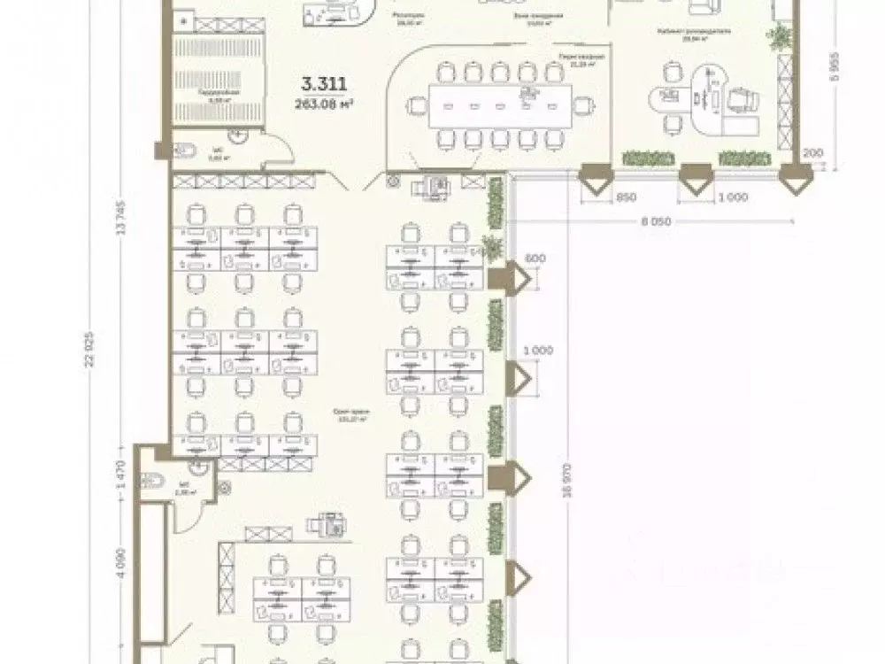 Офис в Москва проезд Жуков, вл8 (263 м) - Фото 2