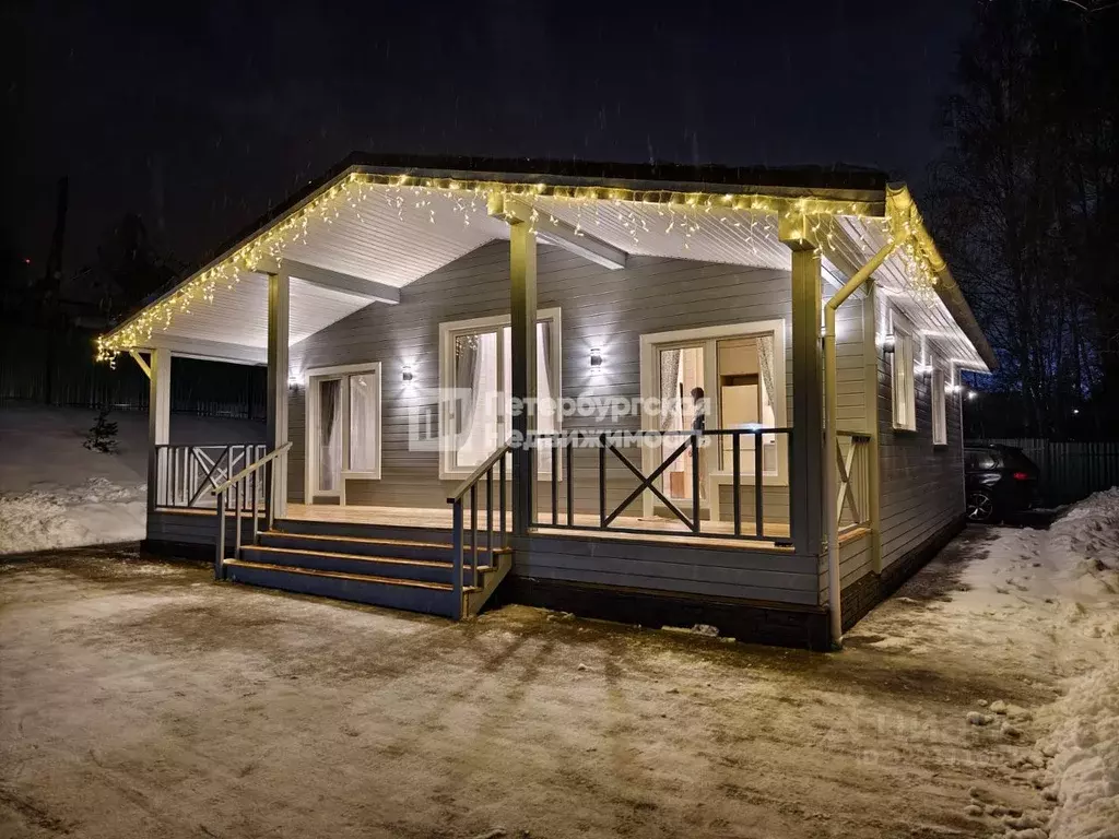 Дом в Ленинградская область, Приозерский район, Сосновское с/пос, ... - Фото 1