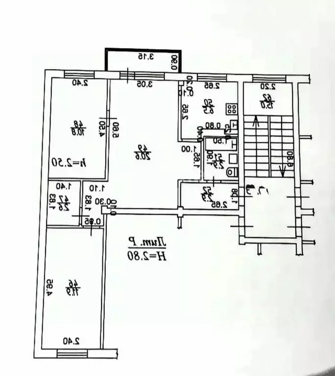 3-к кв. Свердловская область, Екатеринбург ул. Техническая, 31А (57.9 ... - Фото 1