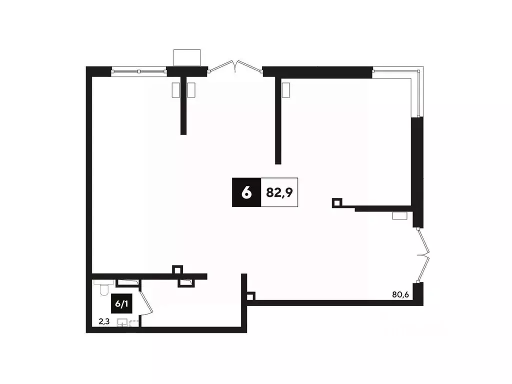 Офис в Краснодарский край, Краснодар ул. Анны Ахматовой, 6/1 (85 м) - Фото 0