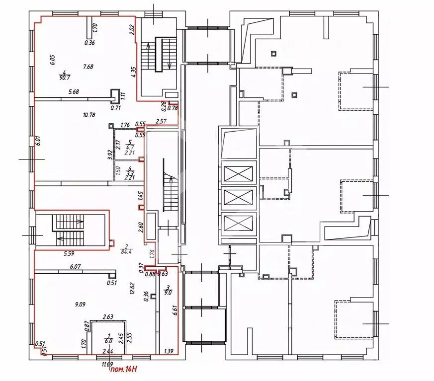 Помещение свободного назначения в Москва Кавказский бул., 51к1 (198 м) - Фото 2