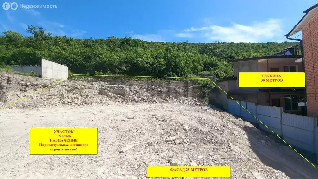 Участок в село Сукко, Лесная улица (7.5 м) - Фото 0