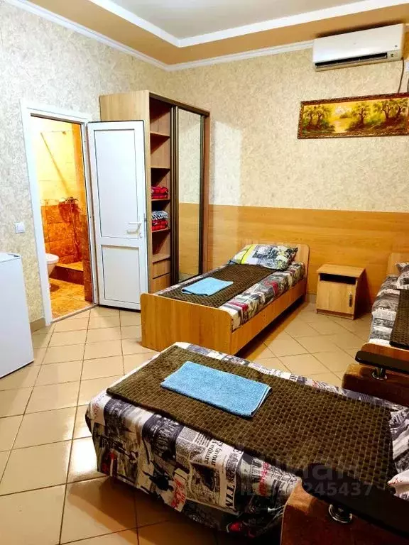 Комната Краснодарский край, Темрюкский район, Голубицкое с/пос, ... - Фото 0
