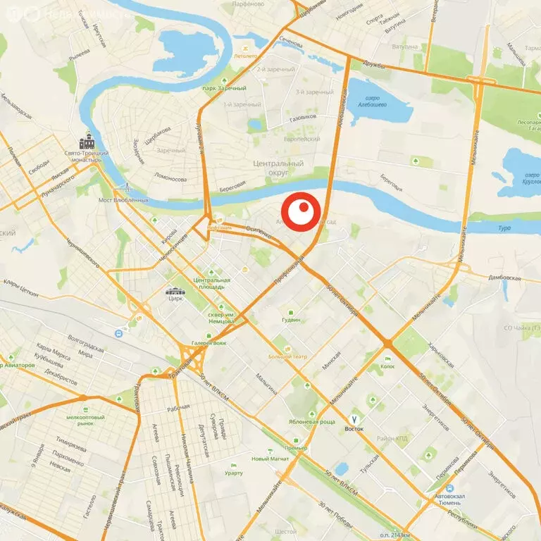1-комнатная квартира: Тюмень, Причальная улица, 5 (139.1 м) - Фото 2
