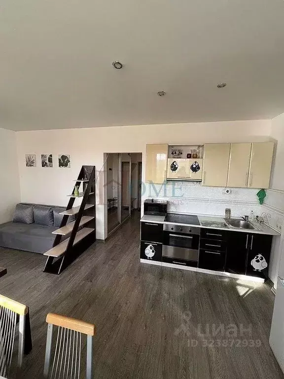 Студия Новосибирская область, Новосибирск Овражная ул., 12 (36.0 м) - Фото 1