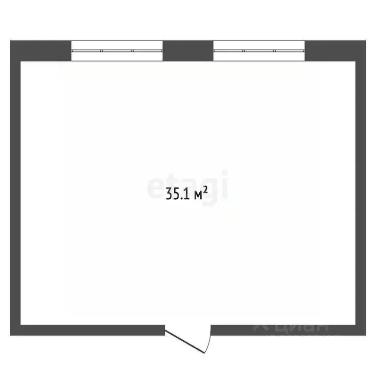 1-к кв. Московская область, Серпухов городской округ, д. Скрылья 279 ... - Фото 2