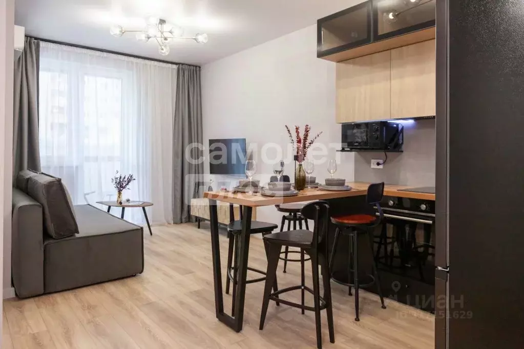 1-к кв. Краснодарский край, Краснодар ул. Ивана Беличенко, 95 (35.0 м) - Фото 1