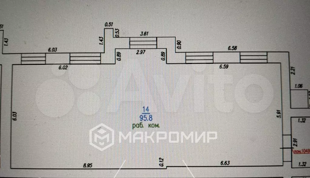 Продам помещение свободного назначения, 96 м - Фото 0