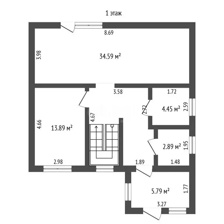Дом в село Луговое, Кузнецкая улица (149.3 м) - Фото 1