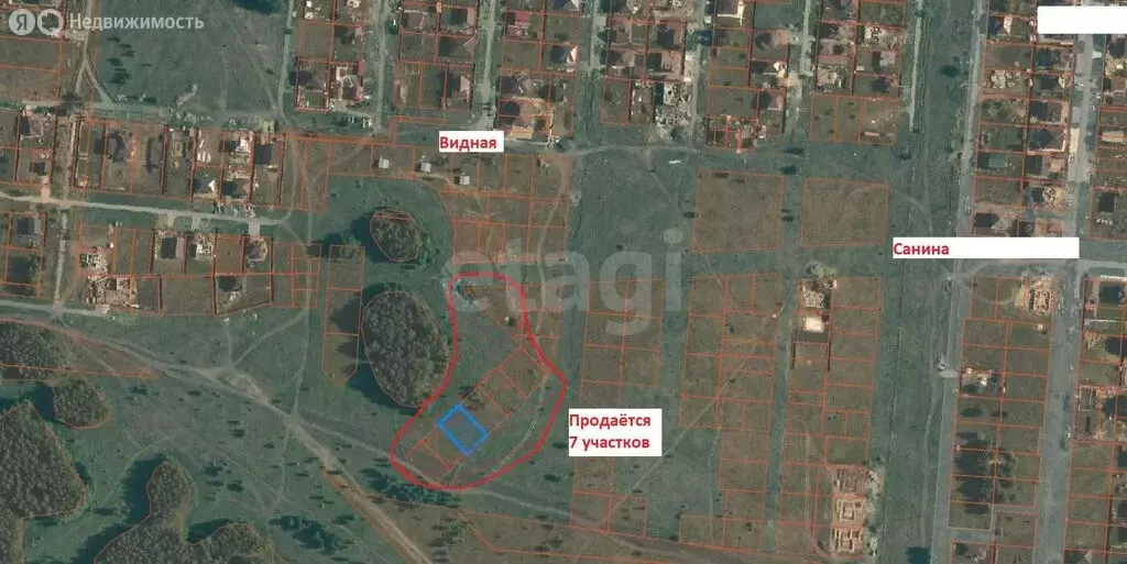 Участок в Омск, Видная улица (811 м) - Фото 0