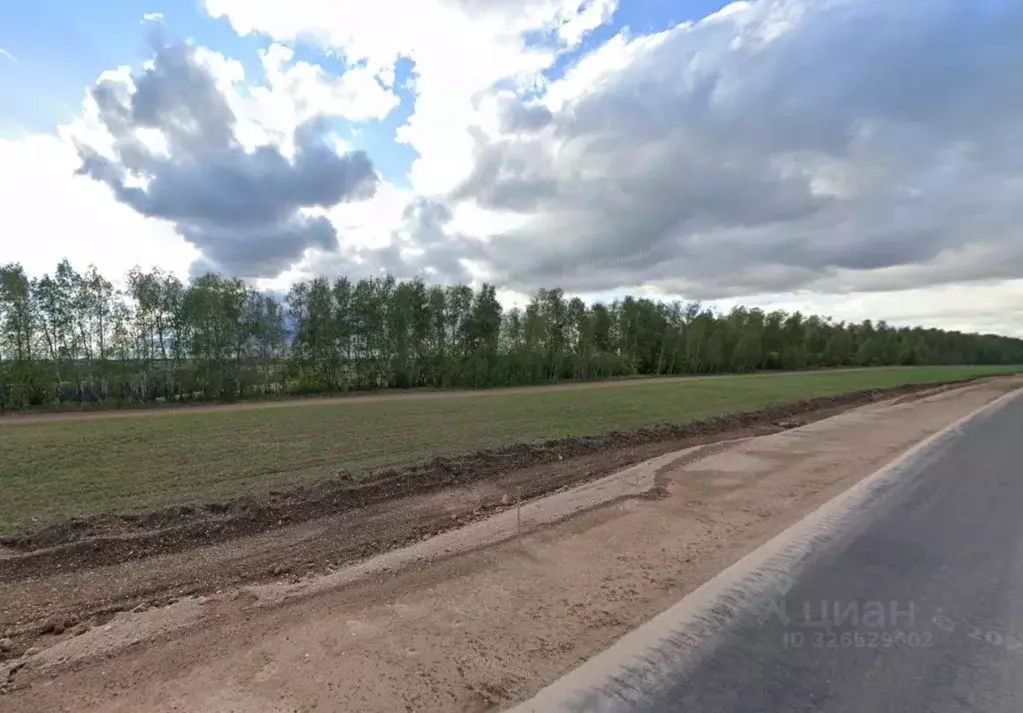 Участок в Татарстан, Высокогорский район, Чернышевское с/пос, с. ... - Фото 2