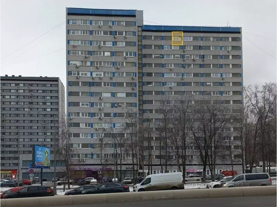 1-к кв. Москва Профсоюзная ул., 73 (17.8 м) - Фото 2
