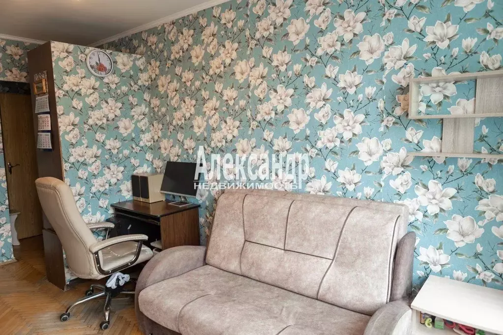 2-к кв. Санкт-Петербург Будапештская ул., 60 (45.0 м) - Фото 1