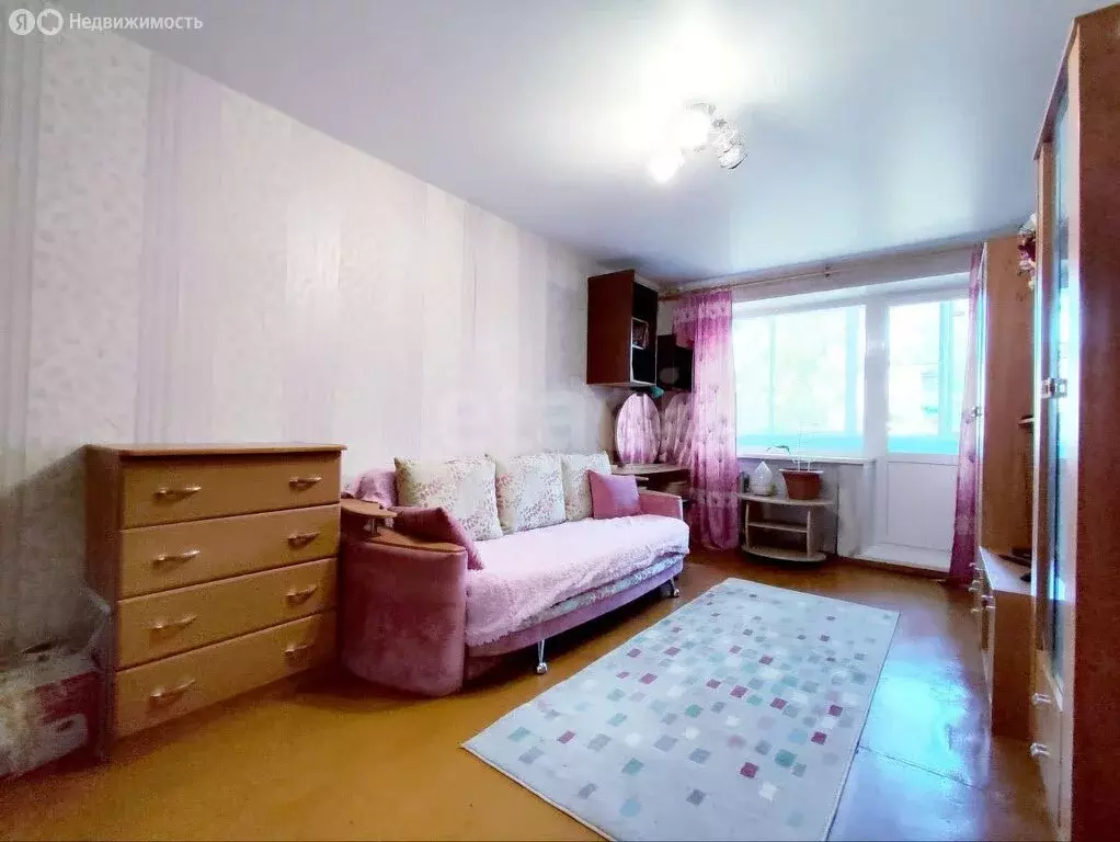 1-комнатная квартира: Комсомольск-на-Амуре, Ленинградская улица, 65 ... - Фото 1