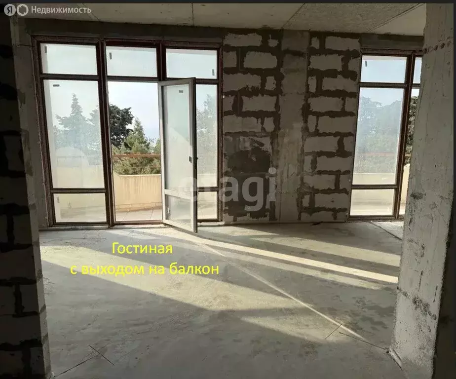 3-комнатная квартира: Гаспра, Севастопольское шоссе, 52Ц (84.4 м) - Фото 1