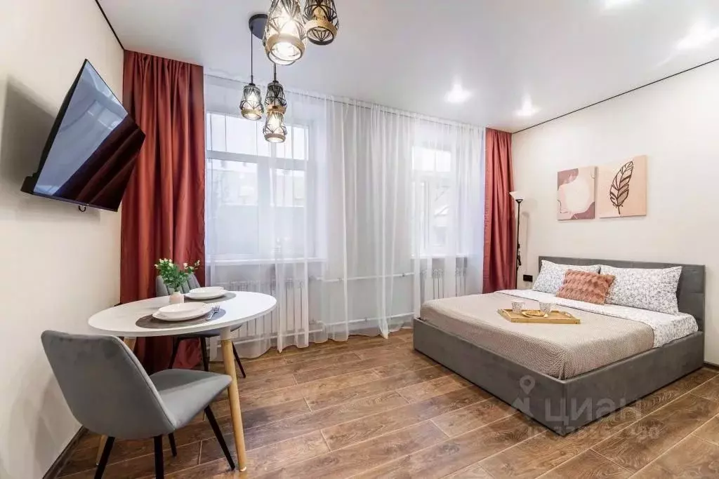 1-к кв. Татарстан, Казань Университетская ул., 4 (25.0 м) - Фото 1