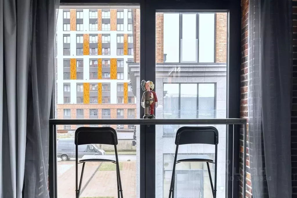 Студия Санкт-Петербург наб. Макарова, 58 (21.0 м) - Фото 2