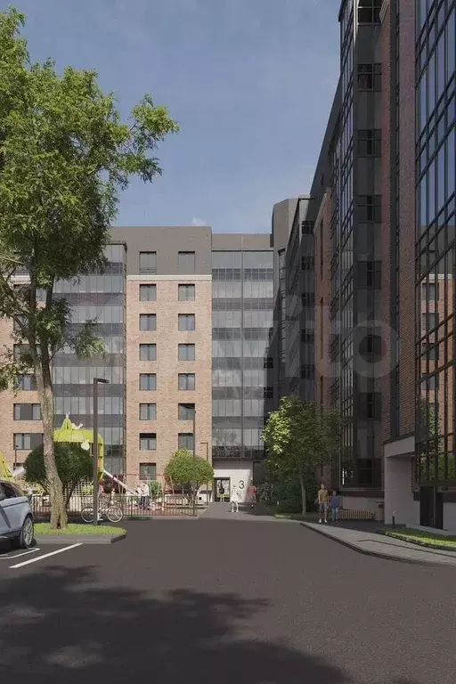 2-к. квартира, 68 м, 9/9 эт. - Фото 1