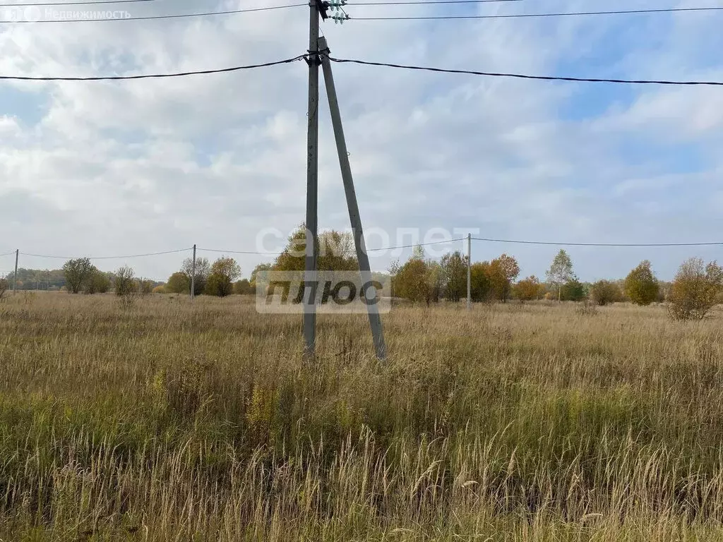 Участок в село Климовское, Центральная улица, 26 (900 м) - Фото 0