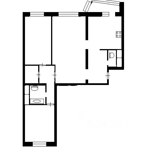 3-к кв. Москва ул. Островитянова, 5К3 (100.0 м) - Фото 1