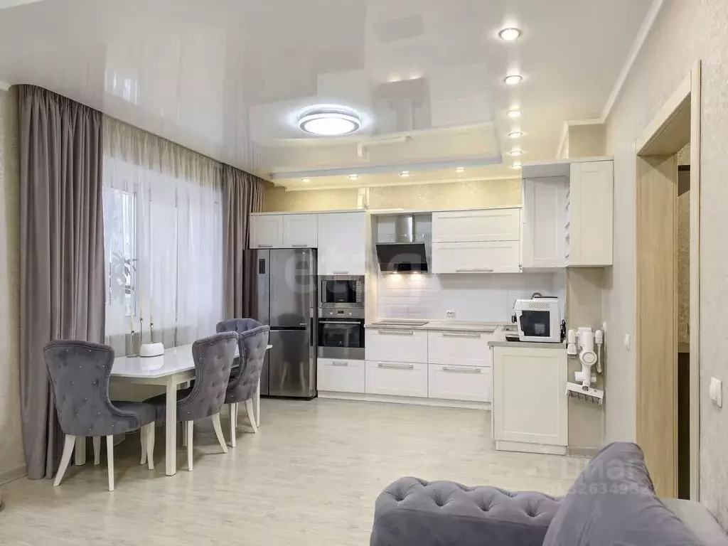 3-к кв. Тюменская область, Тюмень Заречный проезд, 14 (85.0 м) - Фото 1