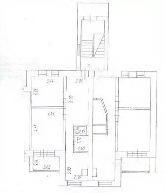 3-к кв. Кемеровская область, Прокопьевск ул. Олега Кошевого, 19Б (52.1 ... - Фото 2