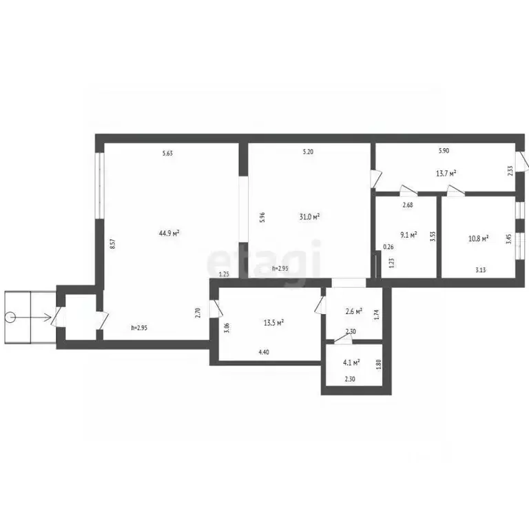 Помещение свободного назначения в Башкортостан, Стерлитамак ... - Фото 2