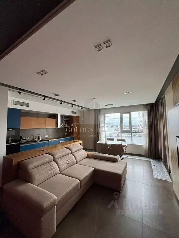 2-к кв. Санкт-Петербург Ушаковская наб., 1к3А1 (70.0 м) - Фото 1