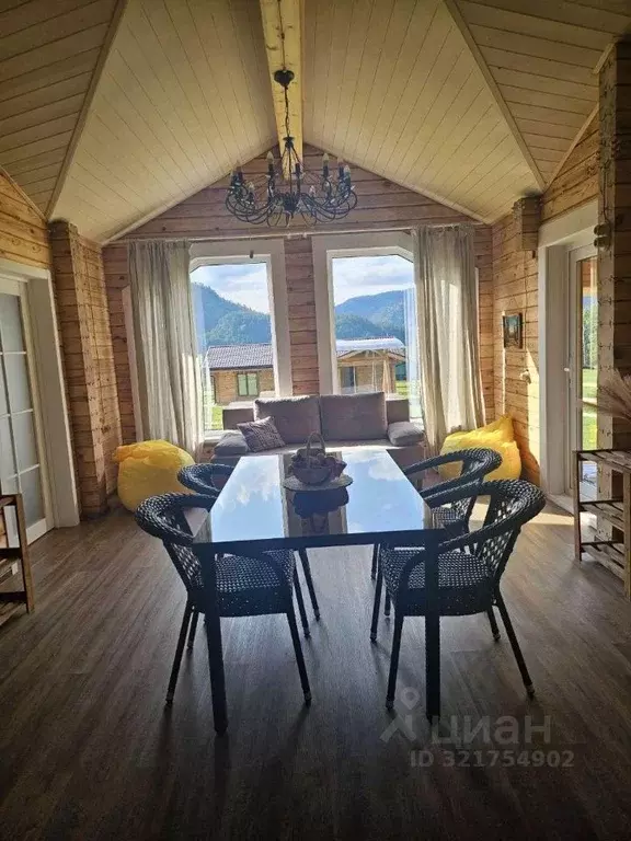 Дом в Алтай, Чемальский район, с. Турбаза Катунь пер. Брусника, 2 (80 ... - Фото 1