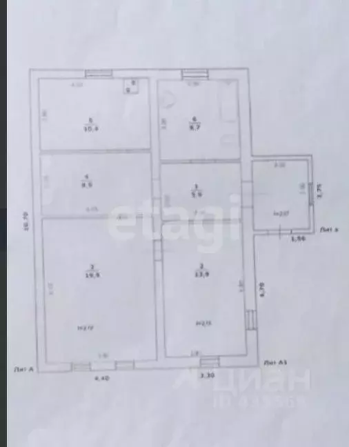 Дом в Белгородская область, Чернянский район, Волоконовское с/пос, с. ... - Фото 2