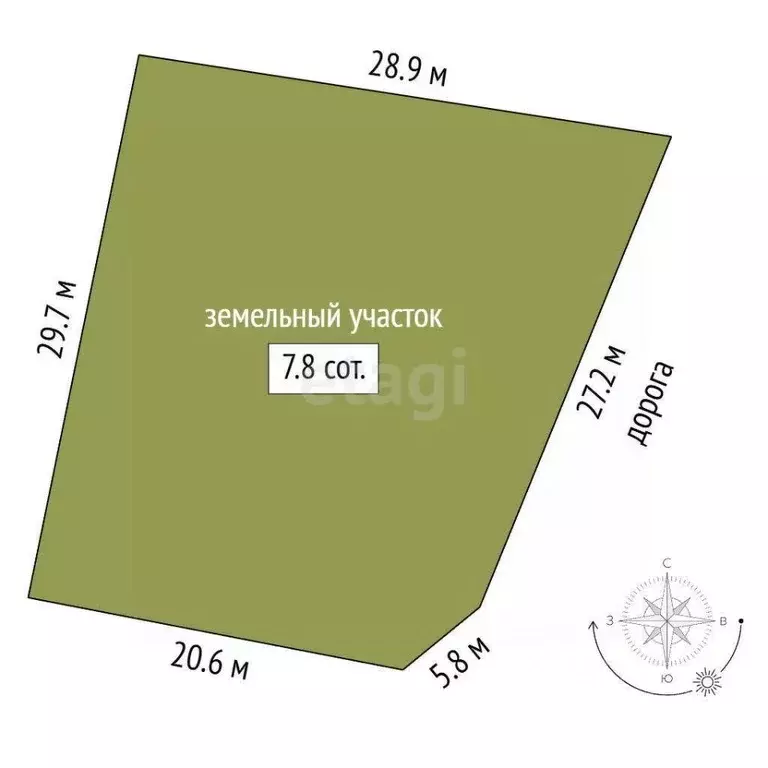 Участок в Саха (Якутия), Якутск ул. Семейная, 48 (7.85 сот.) - Фото 2