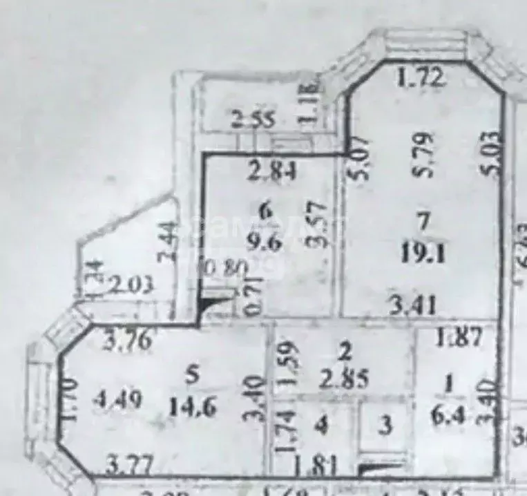2-к кв. Липецкая область, Липецк ул. А.Г. Стаханова, 67 (67.0 м) - Фото 2