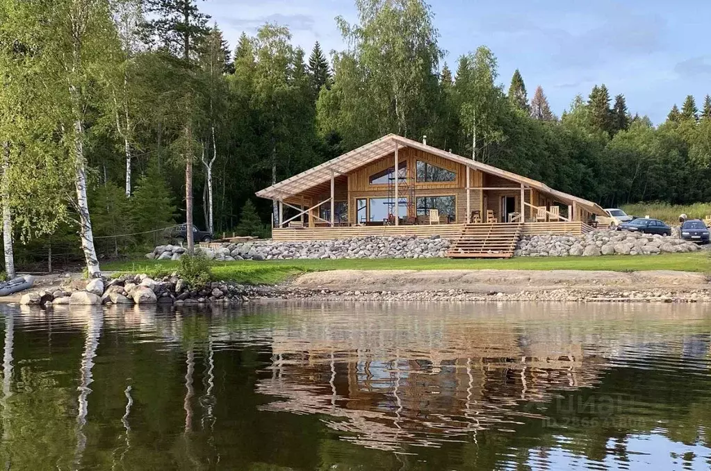 Дом в Карелия, Пряжинский район, Ведлозерское с/пос, д. Юргилица  (132 ... - Фото 0