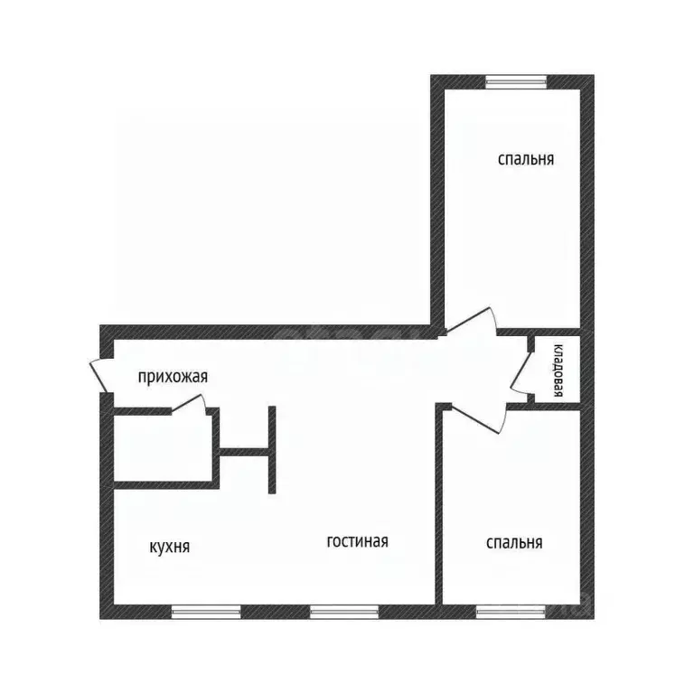 3-к кв. Алтайский край, Бийск ул. Разина, 102 (53.4 м) - Фото 1