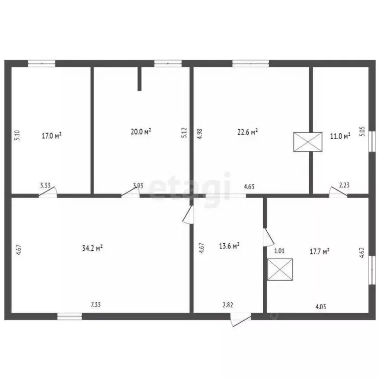 Дом в Свердловская область, Талицкий муниципальный округ, с. ... - Фото 2