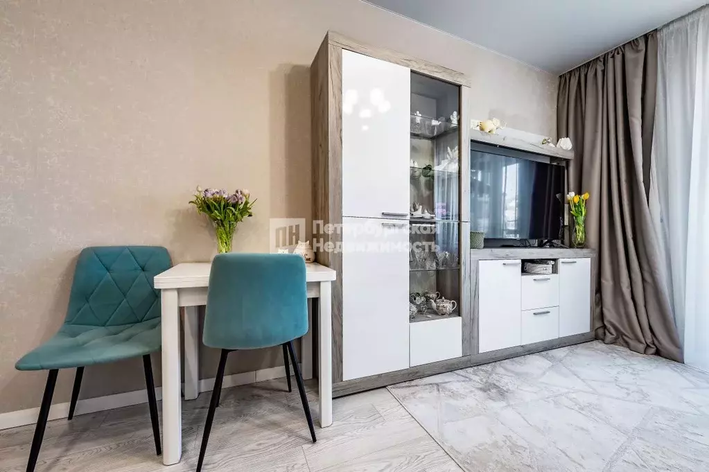 Студия Санкт-Петербург ул. Среднерогатская, 20 (25.0 м) - Фото 2