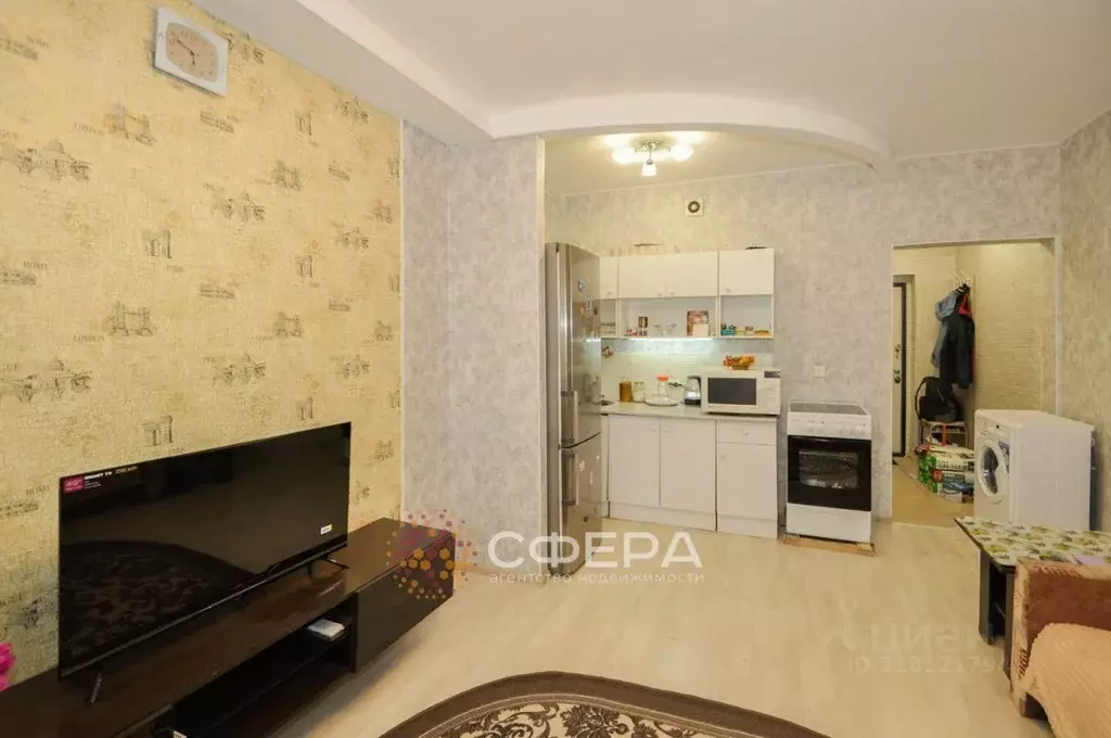 Студия Новосибирская область, Новосибирск ул. Ошанина, 3 (27.0 м) - Фото 0