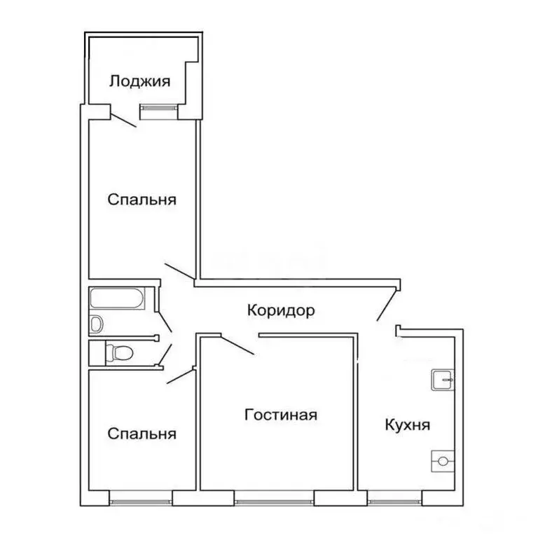 3-комнатная квартира: Казань, улица Заслонова, 40к2 (82.1 м) - Фото 0