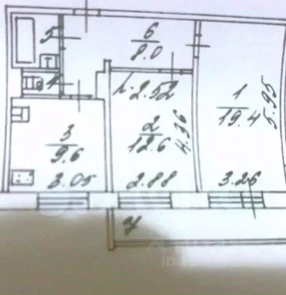 2-к кв. Московская область, Люберцы ул. Льва Толстого, 19 (53.7 м) - Фото 2