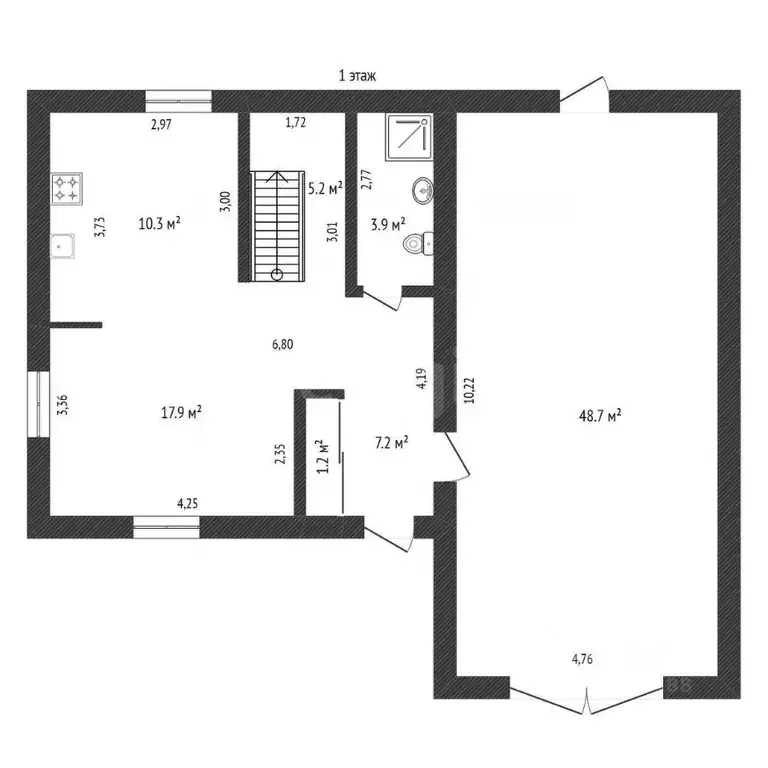 Дом в Амурская область, Благовещенск 5-я Стройка мкр,  (199 м) - Фото 2