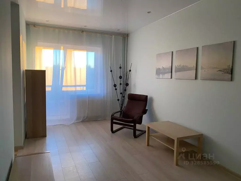 Квартира, 1 комната, 42.7 м - Фото 1